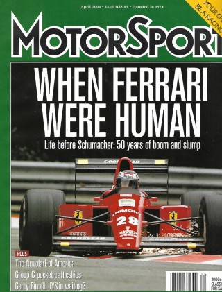 MOTOR SPORT 2004 APR - FERRARI, NUVOLARI OF AMERICA, GROUP C, BIRRELL